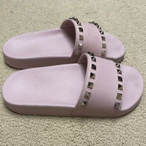Valentino rubber slides